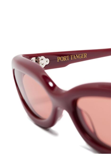 Burgundy acetate sunglasses Port tanger - unisex PORT TANGER | PT6605CRMS